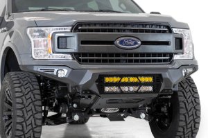 Ford F-150 Bumper - Front - Addictive Desert Designs - Bomber - Hammer Black - `18-`27 Ford F-150 Bumper - Front - Addictive Desert Designs - Bomber - Hammer Black - `18-`27